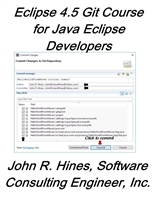 Eclipse 4.5 Git Course for Java Eclipse Developers