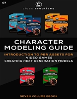 Character Modeling Guide | Introduction to PBR Assets for Video Games | Volumes 1-7