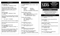Windows Command Line Sheet