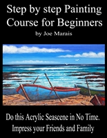 Step by step Painting Course for Beginners: Do this Acrylic Sea Scene in No Time!