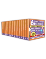 Quick and Easy 6-Minute Exercises and Workout for Seniors over 60+ [16 Books in 1]: Home Daily Routines For Flexibility, Weight Loss, Independence, and ... Under 6 Minutes a Day (Aging Gracefullly)
