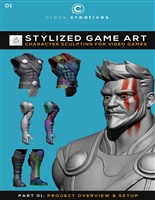 Stylized Game Art | Character Sculpting for Video Games |Part 1: Project Overview & Setup