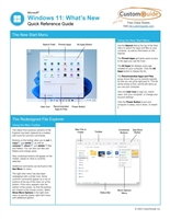 Windows 11: What's New Quick Reference