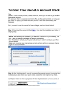 Usenet.Hack. .Full.Tutorial.For.Free.Usenet.Premium.Account