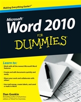 Microsoft® Word 2010 For Dummies®