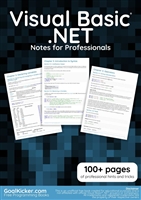 Visual Basic .NET Notes for Professionals
