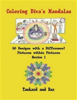 Coloring Diva's Mandalas: 50 Mandalas with a Difference - Pictures within Pictures