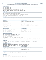 Set Operations in the Unix Shell