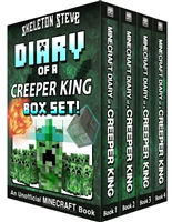 Diary of a Minecraft Creeper King BOX SET - 4 Book Collection 1: Unofficial Minecraft Books for Kids, Teens, & Nerds - Adventure Fan Fiction Diary Series ... Mobs Series Diaries - Bundle Box Sets 5)