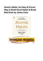 Atomic Habits: An Easy & Proven Way to Build Good Habits & Break Bad Ones by James Clear