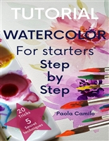 Tutorial WATERCOLOR: For starters. Step by Step.
