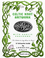 Celtic Knot Artwork: with Gaelic Proverbs