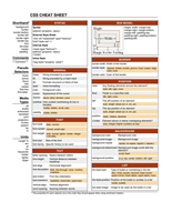 CSS Cheat Sheet