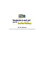 Introduction to mod_perl †part 6‡: Even More Perl Basics