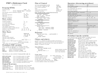 PHPRefCard.dvi