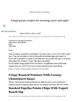 7 crispy potato recipes, including hash browns, chips and fries - The Washington Post