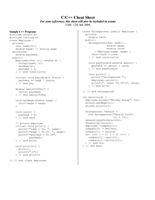 Microsoft Word - C_Cheat.doc