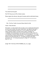 The New Totally Awesome Money Book for Kids_trial
