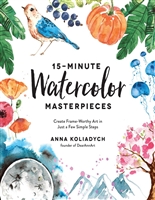 15-Minute Watercolor Masterpieces