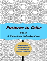 Patterns to Color volume 2: Downloadable Coloring Pages for Stress Relief and Creative Expression