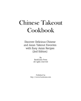 Chinese Takeout Cookbook Discover Delicious Chinese and Asian Takeout Favorites with Easy Asian Recipes (2nd Edition)